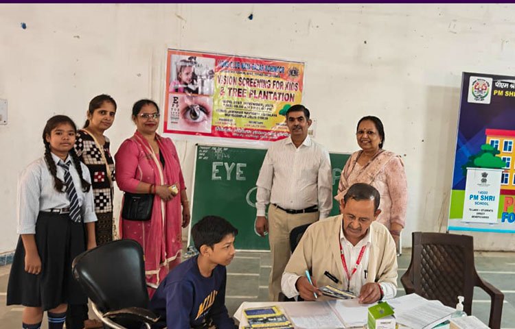 Free School Eye Screening Camp by Lions Club Kohinoor